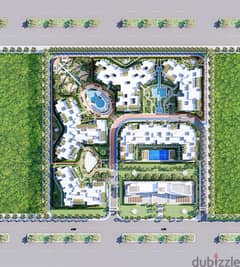 Apartment for sale in Compound Belva in the heart of Old Sheikh Zayed   Installments over 8 years