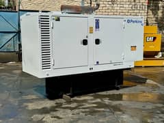 Perkins generator 42 KVA مولد بيركينز بحالة الجديد كاتم صوت