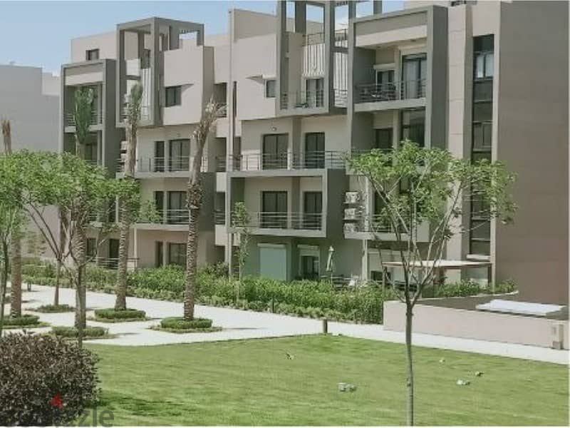 I now own a fully finished apartment with air conditioners and a private garden in installments in the best location in New Cairo. 5