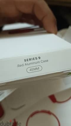 Apple Watch series 9 ,45mm ,red color