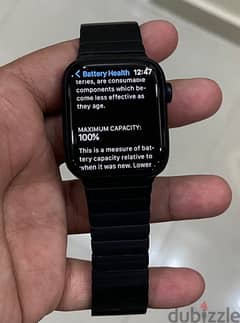 Apple Watch Series 7 midnight  with 3 more strips