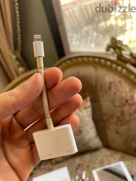 وصلة ايفون hdmi اصليه ٪ 100/Apple Lightning to Digital AV Adapter. 0