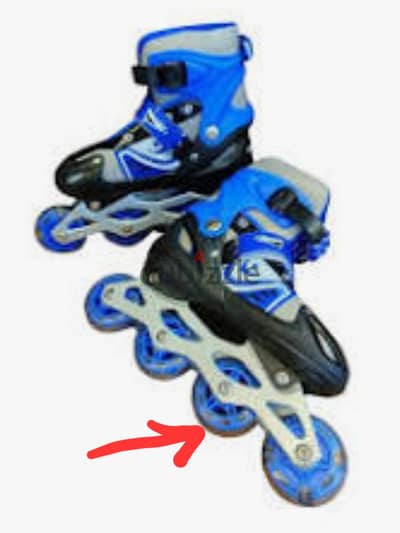 عجل خاص بحذاء التزلج. Roller skate  shoes. Only wheels