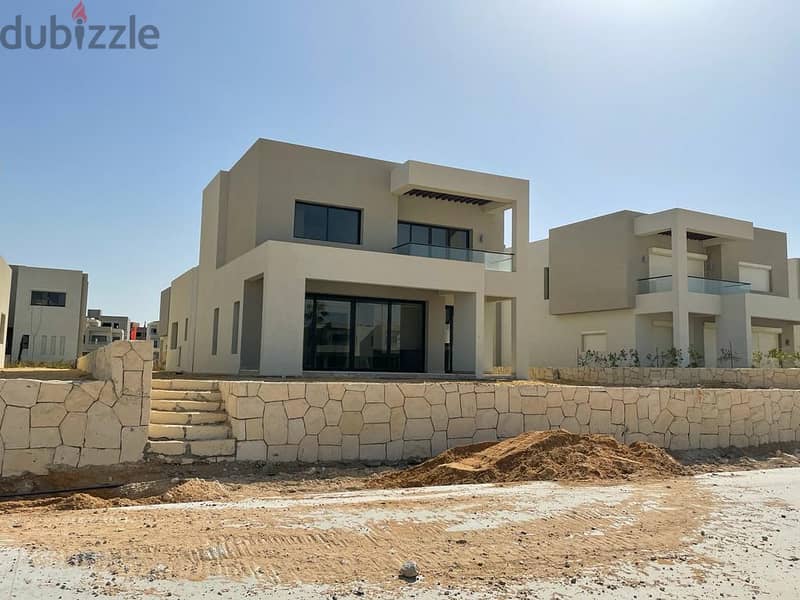 Villa for sale in Azha, area of ​​312 square meters, with garden, in Ain Sokhna 1