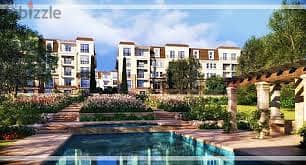 Apartment for sale in double view, 4 years delivery  in Sarai Compound, with installments up to 8 years
