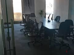 Finished administrative headquarters of 1200m for rent in the first sector