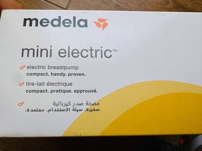 Medela Mini Electric breastpump مضخه صدر كهربائيه سويسريه 0