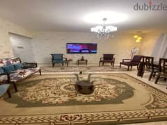 Furnished apartment for rent in Al-Rehab, group 102