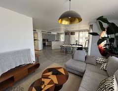 Penthouse corner fully finished for sale in Badya Palm Hills dp 441k EGP
