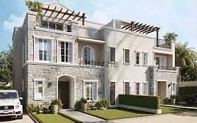 Twin House Double View With 5% Down Payment In Ever new cairo Compound Minutes from Mivida Compound