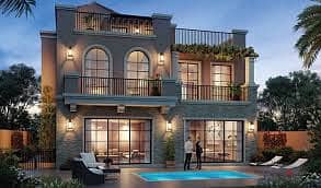Townhouse View Garden, 5% Down Payment In Ever compound new cairo
