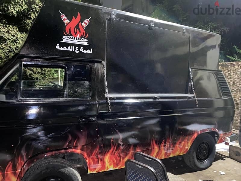 food truck لسرعة البيع سيارة طعام مجهزة 2