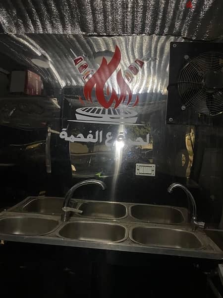 food truck لسرعة البيع سيارة طعام مجهزة 5