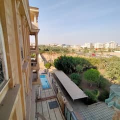 For Sale, A Fully Finished palace With A Swimming pool, Four Floors, two apartments, The Apartment Area is 225 Sqm, ready to Live In The 41st District