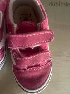 vans shoes for girls size 25 original with box
