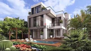 Saada Compound     Independent villa   Standalone   Stand-alone       Land area 450 m    Building area: 355 square meters     Ground floor, first floo