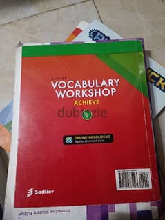 a vocabulary workshop book level E
