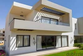 The last stand alone villa available in Azha Sokhna, fully finished with kitchens and air conditioners. . first row lagoon.