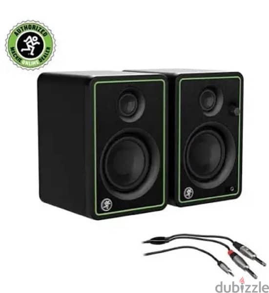 Mackie Cr3-X 3” multimedia studio monitors with 2 cables 0