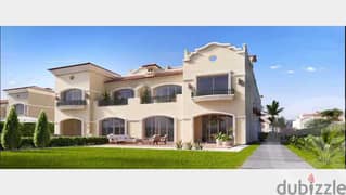 Twin house ready to move for sale in El Patio Casa El Shorouk compound in installments