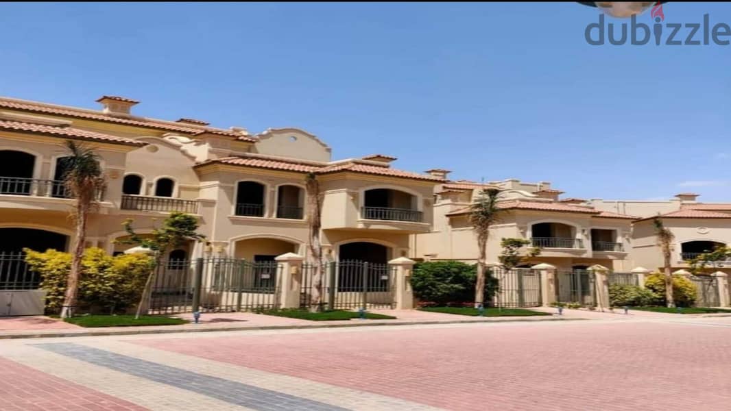 Twin house ready to move for sale in El Patio Casa El Shorouk compound in installments 1