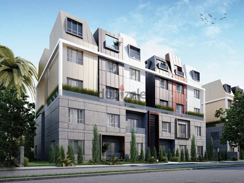 شقة دور ارضي للبيع بمقدم وتقسيط في كمبوند بلوم فيلدز من شركة تطوير مصر في مدينة المستقبل Bloomfields 4