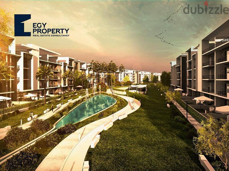 Apartment with 10% down payment and installments for sale in Al Marasem Fifth Square near delivery 0