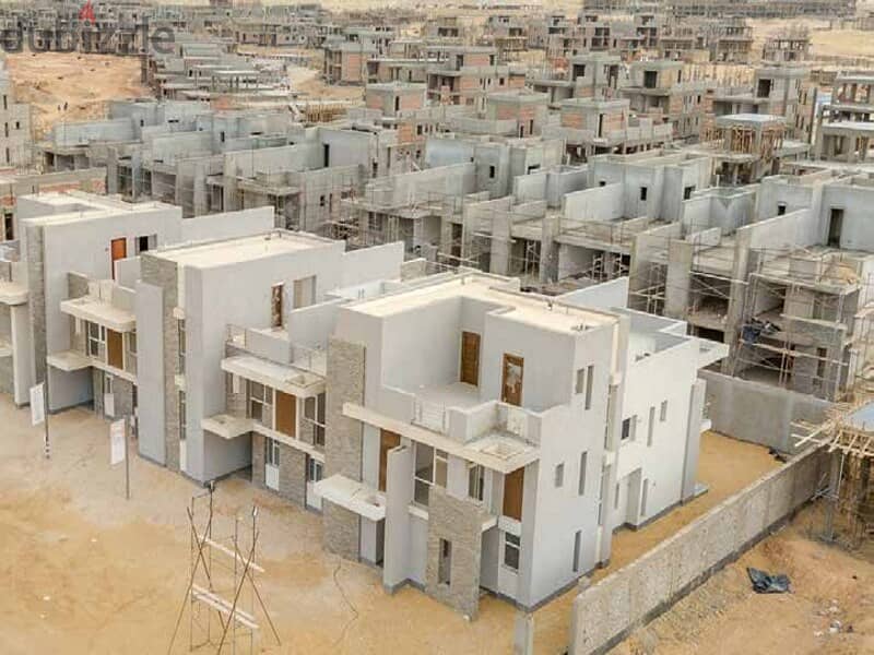 شقة دور ارضي للبيع بموقع متميز على لاند سكيب بمقدم وتقسيط في المقصد ريزيدنس العاصمة الادارية Al Maqsad 3