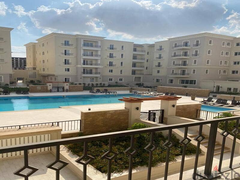 Fully Finished and Fully Furnished Apartment for Sale Direct on Swimming Pool in Boulevard Residence Mivida 0