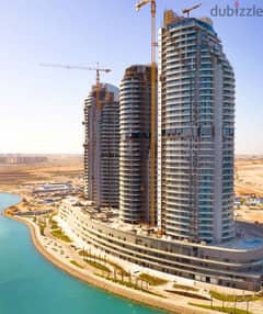 apartment 130 sqm for sale in alamein towers ( fully finished with AC'S ) 0