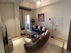 One-room apartment for sale, furnished, in Mivida Boulevard Compound, at a special price - شقة غرفة للبيع بالفرش في كمبوند ميفيدا بلوفارد بسعر مميز