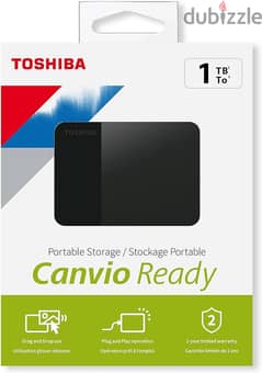 toshiba canivo 1TB external hard drive