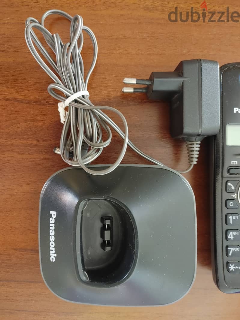 تليفون لاسلكي باناسونك أرضي Panasonic wireless landline 1