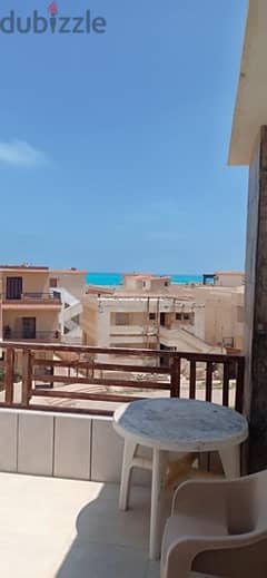 شاليه تالت صف بحر في قرية اللوتس كيلو ٩٠
