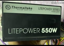 Power supply.  Thermaltake Litepower 550W