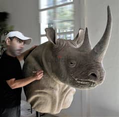 مجسم وحيد قرن للبيع