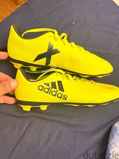 brand new original adidas X soccer shoes size 38