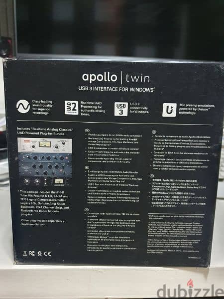 apollo twin USB 3  للبيع كارت صوت 2