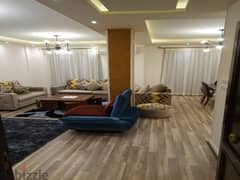 Furnished apartment for rent in the first settlement in Al-Rehab, group 8,
