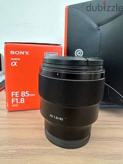 Lens Sony 85 mm f1.8 عدسة سوني ٨٥ فتحه ١. ٨