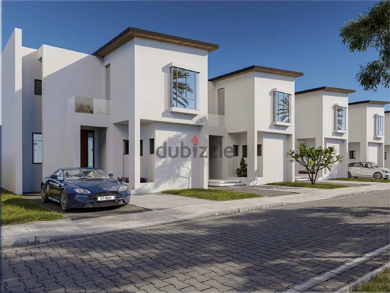 With a down payment of 825,000, a villa for sale on the lagoon in Ras Al-Hikma, North Coast, in installments over 8 years 7