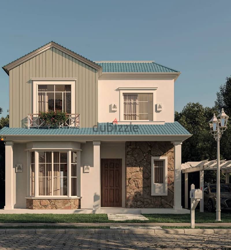 Without down payment, stand alone villa for sale in installments over 8 years, in Mountain View Aliva in Mostakbal City ALIVIA 13