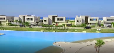 Resale Hacienda Bay By Palm Hills North Coast Chalet for Sale Fully Finished 2BD Prime Location Installments