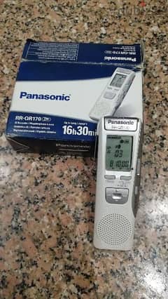 Panasonic Sound recorder RR-QR170 Digital voice Recorder/ مسجل صوت