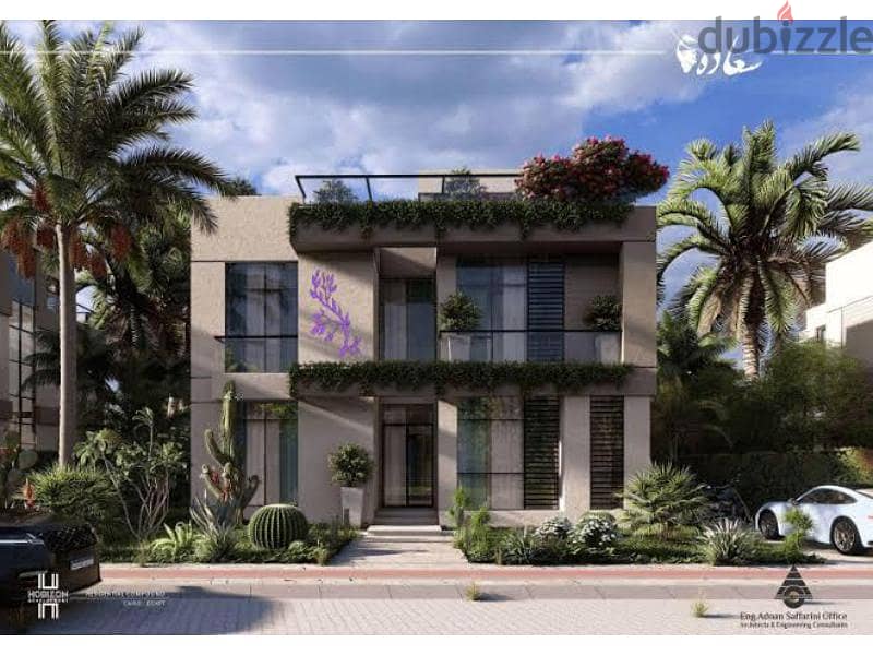 Town House middle in Saada Horizon New Cairo - Villas For Sale - 500475504
