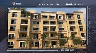 Apartment 182m for sale in Compound Sarai S2 Mostakbal City Ready To Move view landscape شقة للبيع في سراي مستقبل سيتي