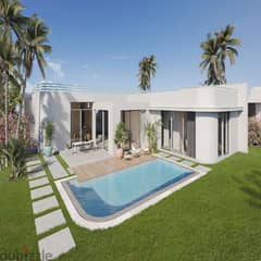 Ground floor chalet with garden for sale in installments on the North Coast, super luxurious finishing with sea view from Sodic 0
