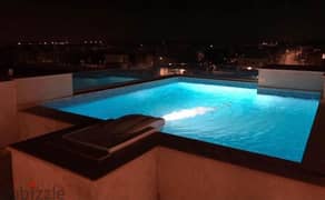 ready to move of a penthouse with a swimming pool, with a private down payment of 2,600,000, in the Galleria Moon Valley Compound, Fifth Settleme