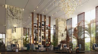 Shop 49 meters, facade on the ministries axis, the iconic tower, the Green River, directly on the square, on the plaza, in front of the escalators and