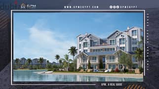 I-Villa beach house 205m for sale in Aliva Mostakbal City prime location with installments آي فيلا للبيع في أليفا مستقبل سيتي